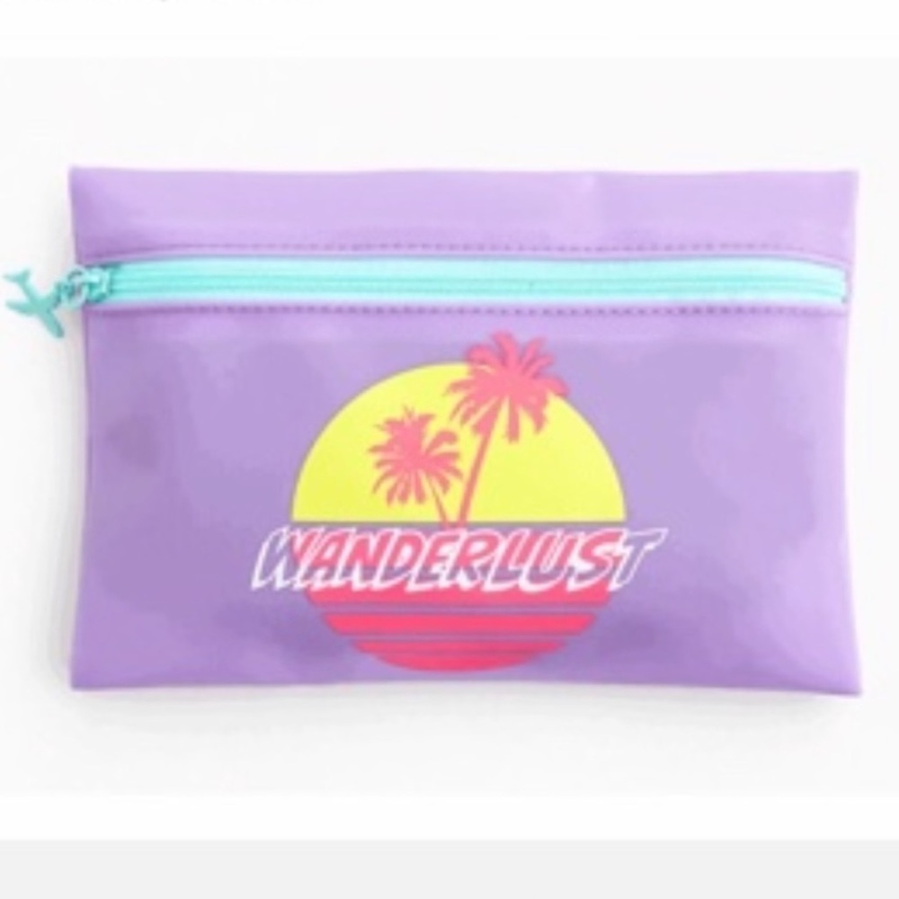 Ipsy Wanderlust' Glam Cosmetic Bag